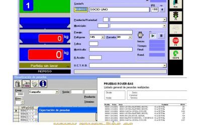 Gestión de básculas de pesaje contínuo OLI2000